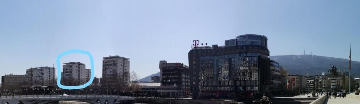 Calla 5 Apartment - Main Square, In The City Shopping Center - Parking Slot With Security And Video Camera Skopje Exteriör bild